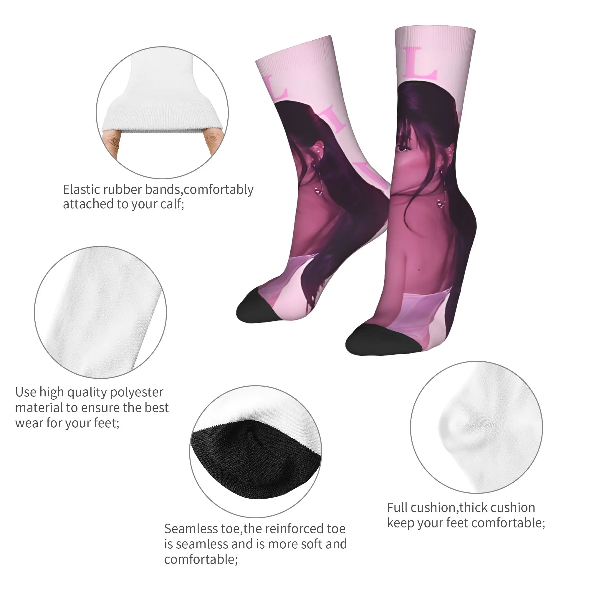 الكبار الرجال الجوارب Ayliva في جولة الحبيب 2024 الحفل جوارب الشتاء الجوارب المريحة غير رسمية تصميم في الهواء الطلق عدم الانزلاق الجوارب