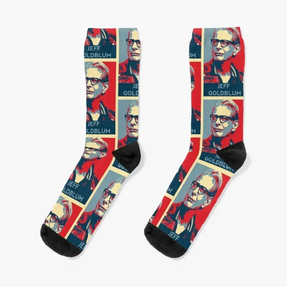 

Jeff Goldblum Face Hope Pattern Socks New year's Heating sock floor Woman Socks Men's