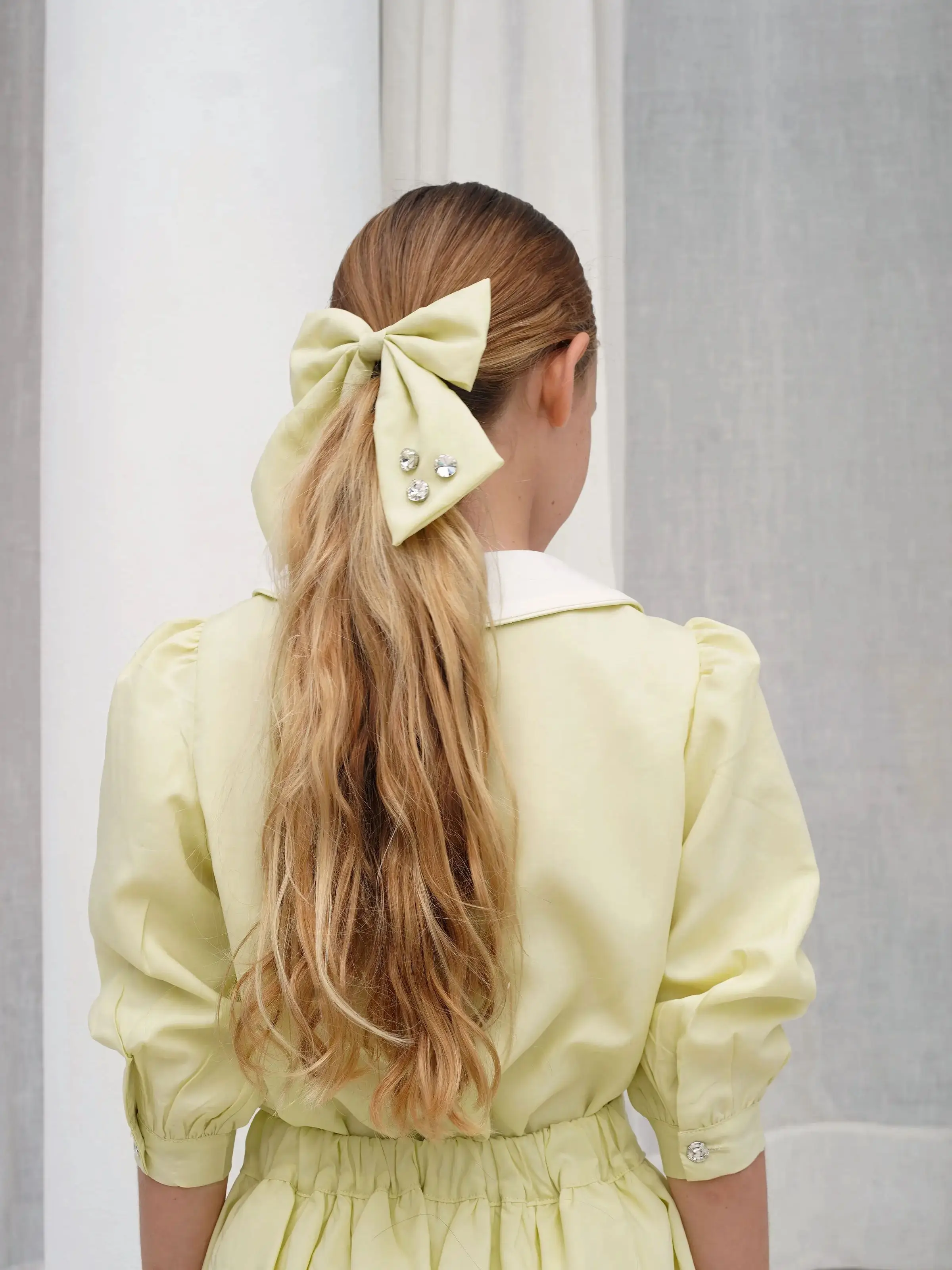Spring and summer Coordinate stripe Girls Elegant Headband Cute Baby band Scruchy Hair Accessories clip hairband