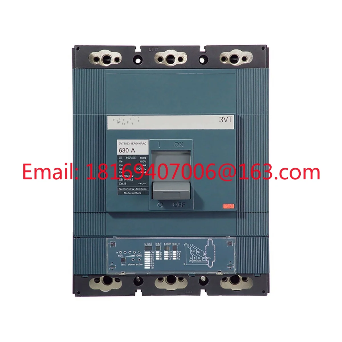 

3VT85631AA030AA0 3VT8 630N630 TMF/3P Circuit breaker