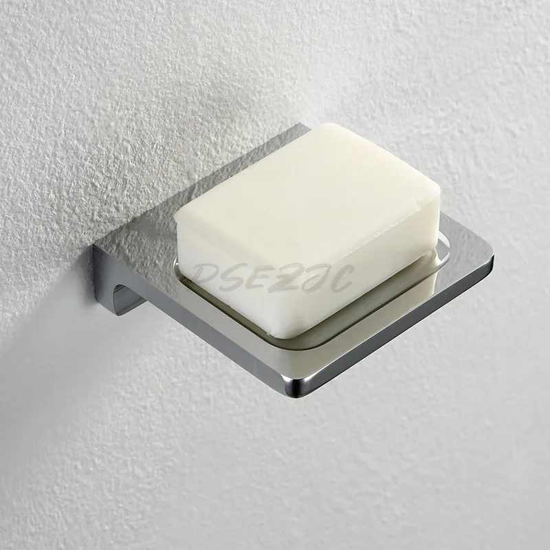 Copper Bathroom Soap Box Wall Mounted Drain Rack Perforated Soap Net Soap Dish