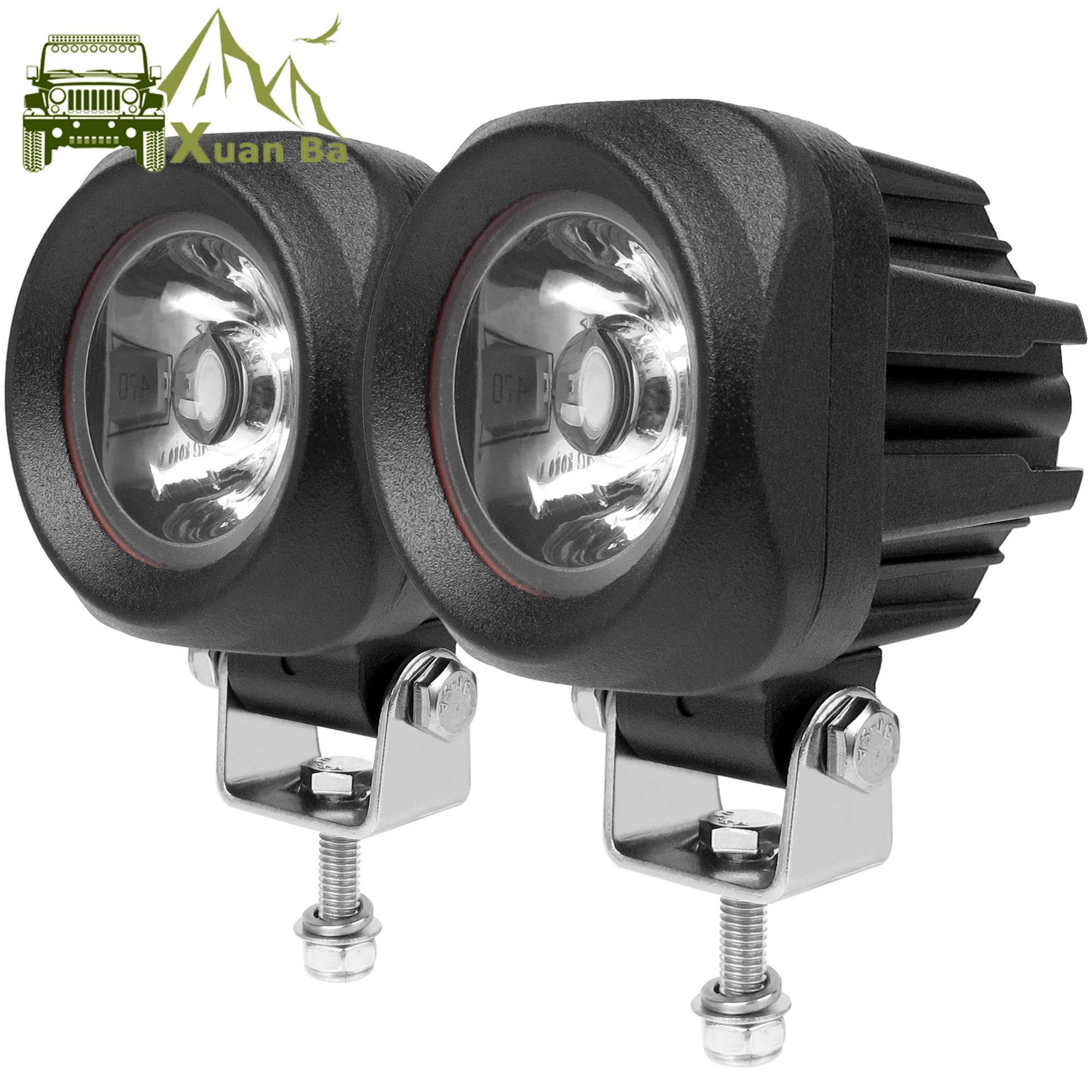 

2 Inch Combo Led Work Light 12V 24V Car DRL Truck 4x4 Off Road Boat ATV UTV UAZ Driving Headlight Motorcycle Bicycle Fog Lights