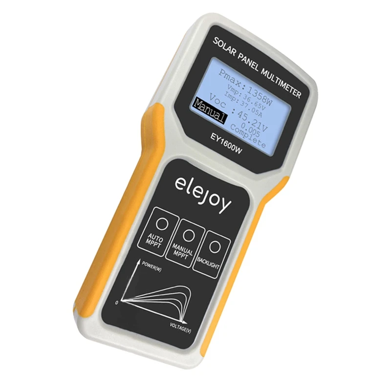 ABKD ELEJOY 1600W Photovoltaic Panel Multimeter Solar Panel MPPT Tester Open Circuit Voltage Test Power Point Multimeter