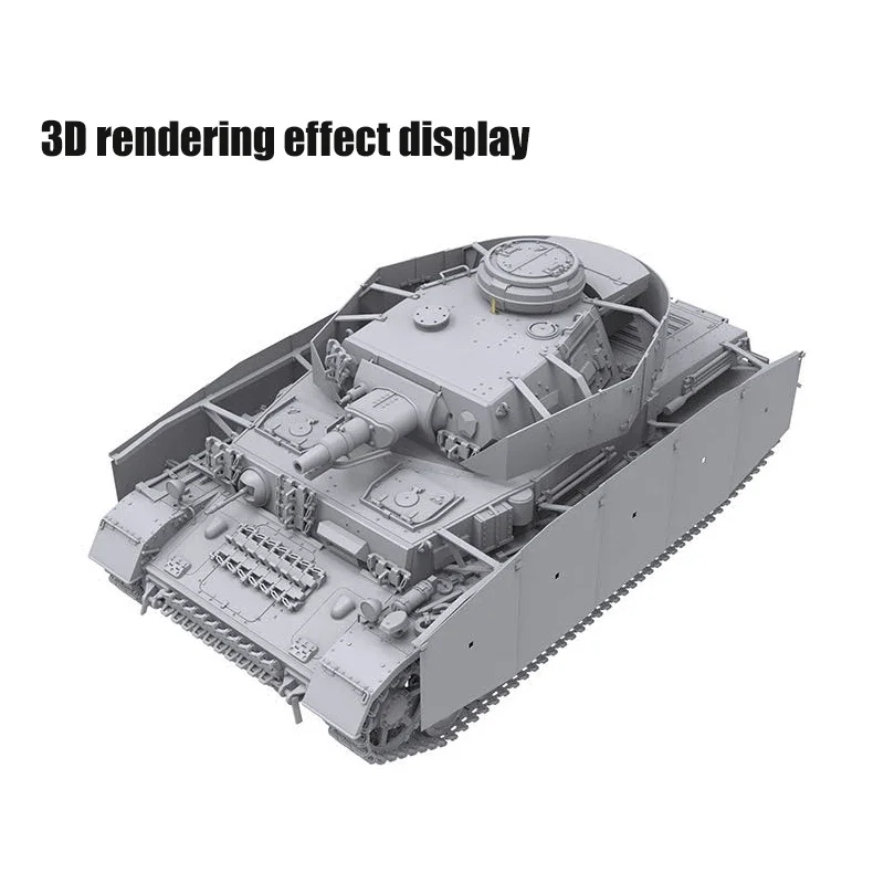 Border Model Montage Tank Model Kit BT-003 Panzer Iv F1 3in1 1/35