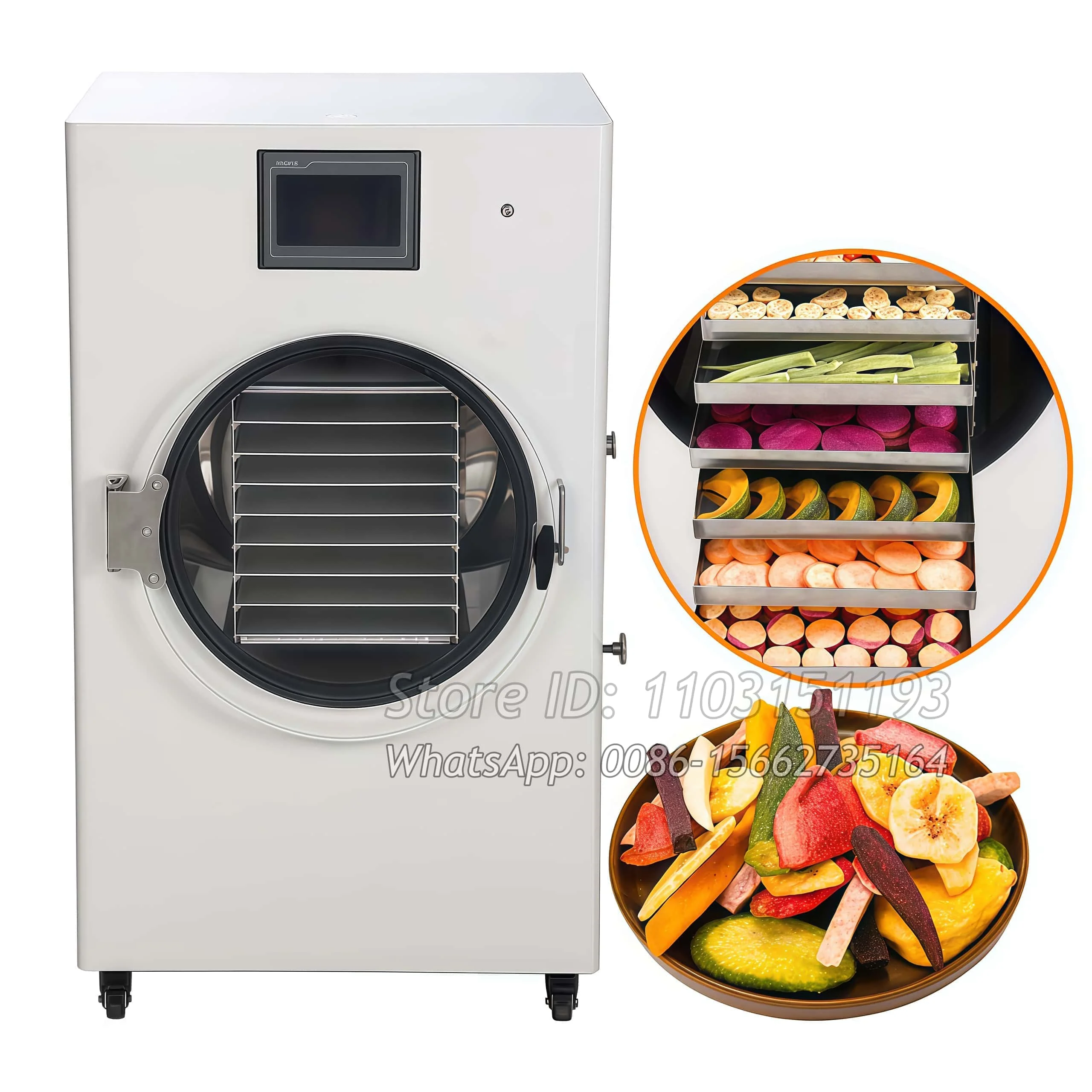 

Home Size Pet Food Fruit Food Freeze Dryer Lyophilizer Machine Vacuum Sublimation Vegetable Dryer Freeze Drying Machine For Sale