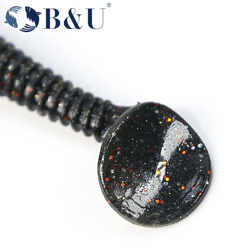 B&U 55mm/70mm Swing Impact FAT Soft Fishing Lures Paddle Tail Lures Wobbler Fishing soft Lure For bass Silicone Bait