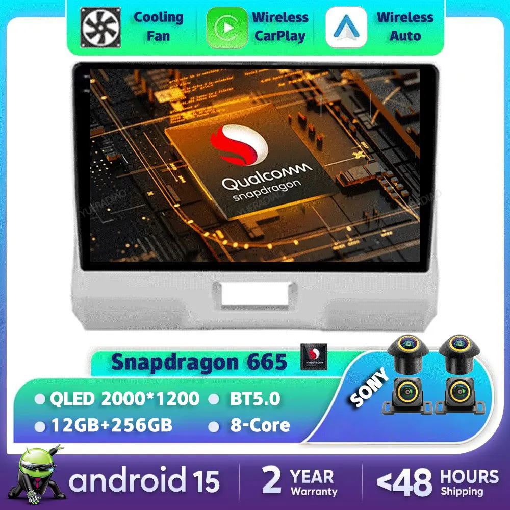 

Android 15 Car Radio For Suzuki Hustler 2014 - 2020 Qualcomm Head Unit QLED Multimedia Video Player 4G LTE 5G WIFI GPS NAVI 2DIN