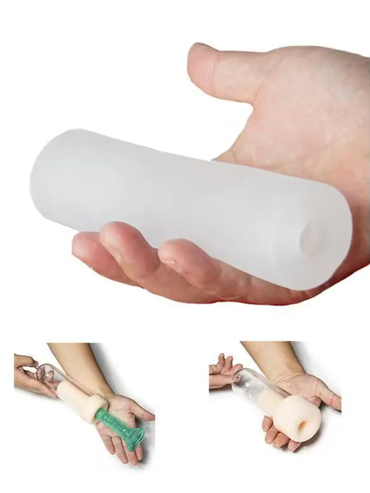 Accessories for Penis Pump Flask Part Cylinder Sleeve for Dick Extender Enhancer Stretcher Vacuum Pumps Replacement Sex Toys Men view 3