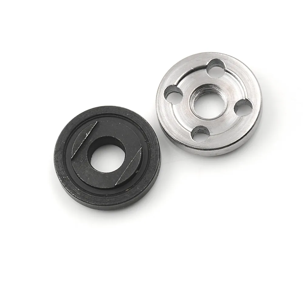 1Pair Electrical Angle Grinder Replacement Fitting Part Inner Outer Flange Nuts.