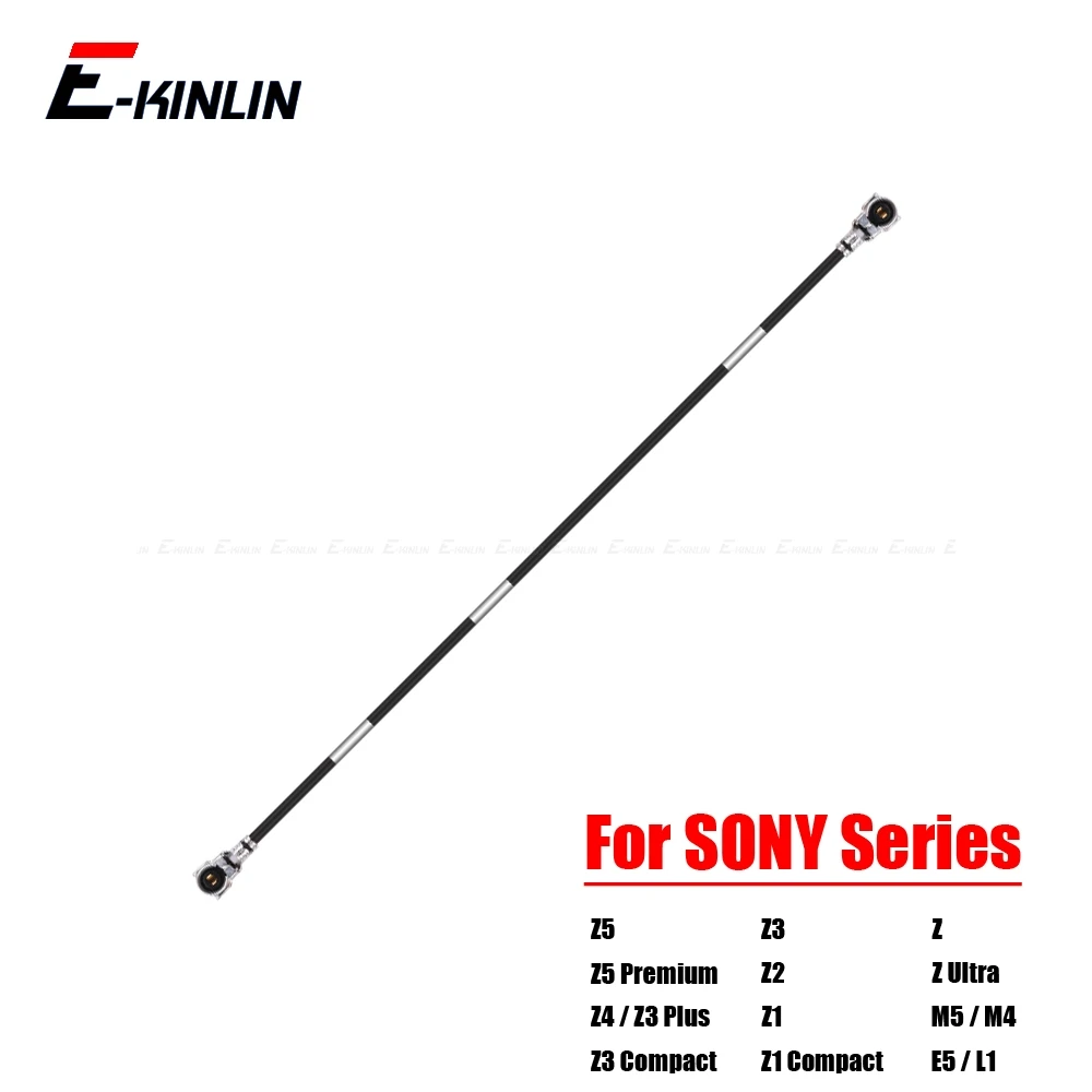 Signal Antenna Coaxial Flex Cable Wire Connector For Sony Xperia Z L36H Z2 Z1 Z3 Z5 Z3 Plus Z4 Z5 Premium XL39H