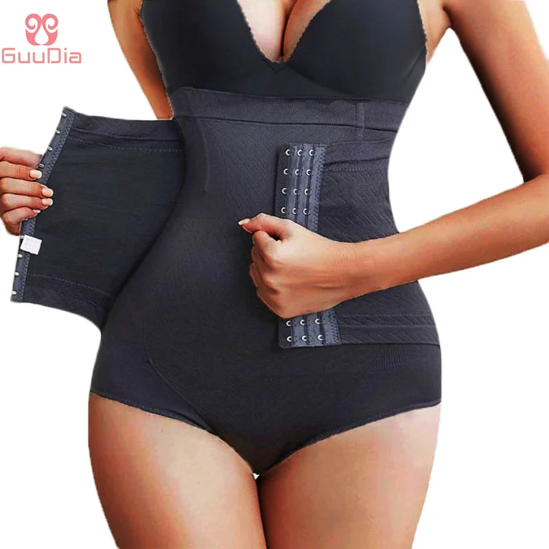 GUUDIA High Waisted Body Shaper Shorts Shapewear for Women Tummy Control Slimming Technology Butt Lifter Panty