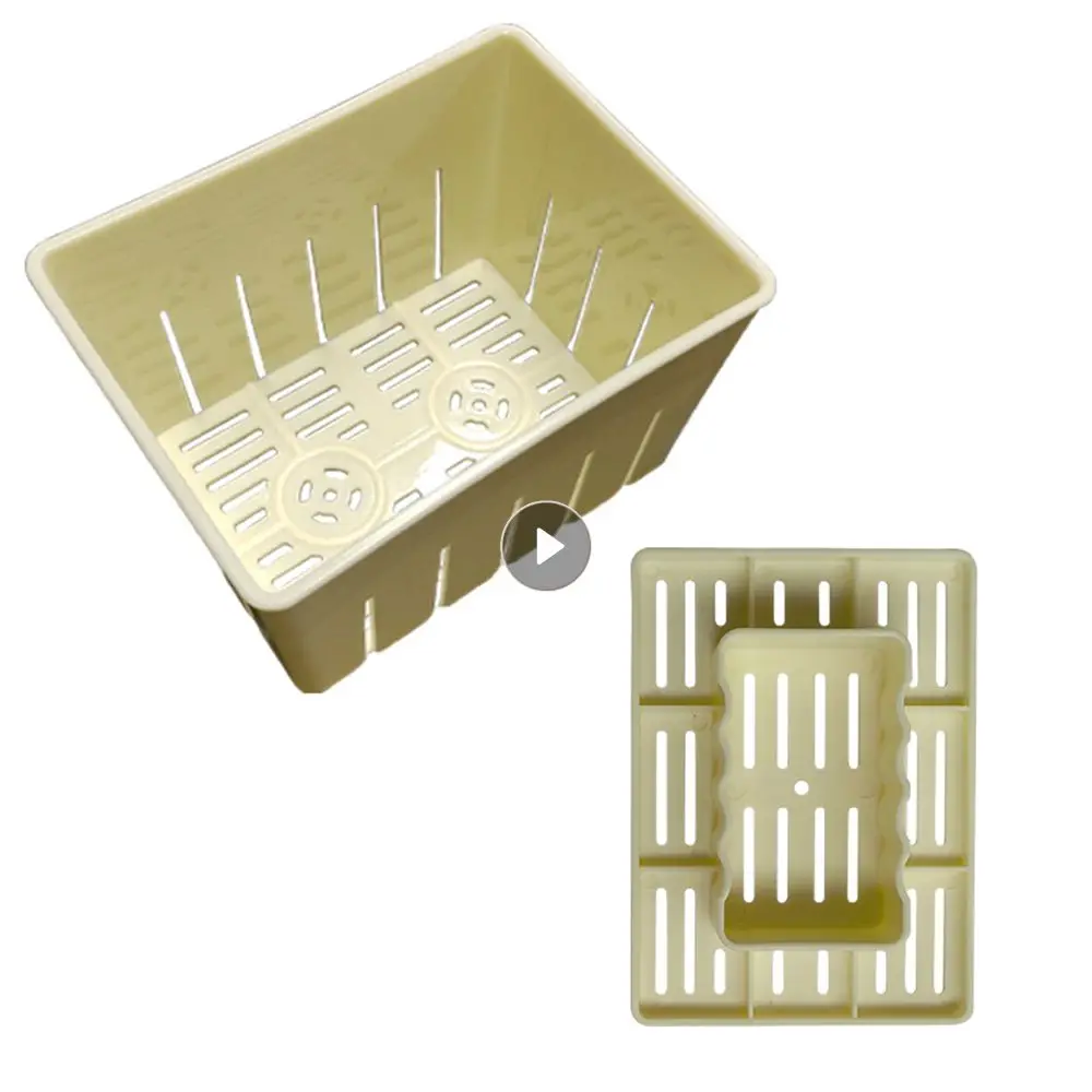 Plastic Tofu Mold Easy To Use Versatile Kitchen Cooking Tools Set Popular Homemade Tofu Tools Tofu Recipe Tofu Making Mold