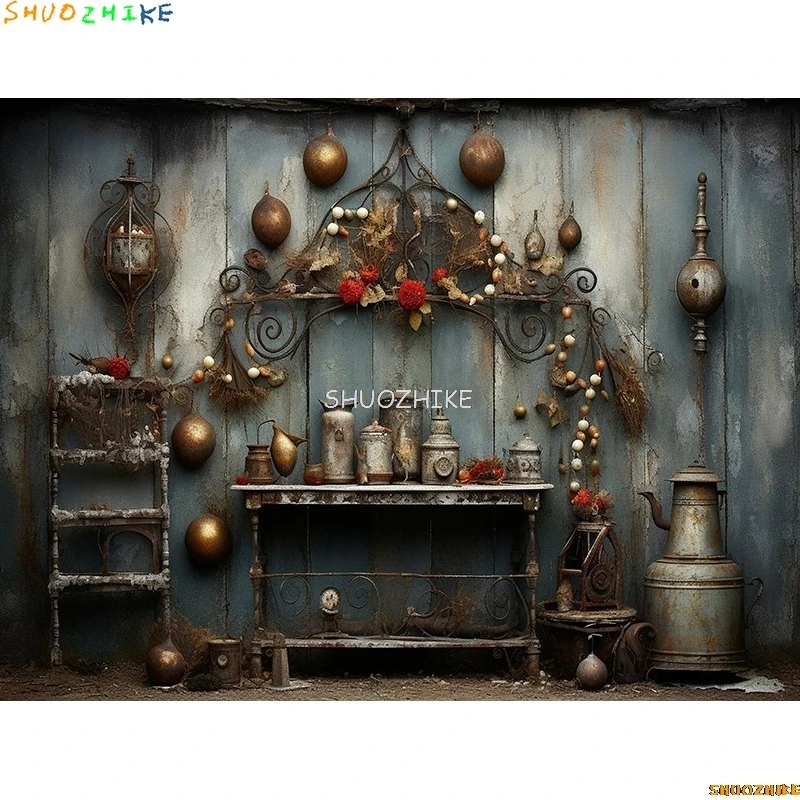 شجرة الكريسماس مع صناديق هدايا ، خلفيات تصوير فوتوغرافي ، ديكورات الثلج الشتوية ، باب خشبي ، مدفأة ، خلفية غرفة ، مستلزمات ،