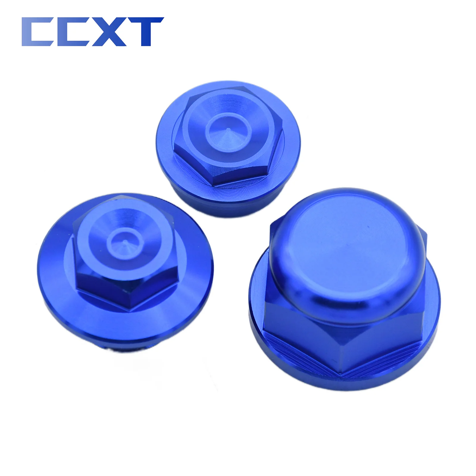 CNC Front Wheel Lock Nut Bolt Rear Chain Adjuster Axle Block Wheel Axle Nut Cocer For KTM EXC EXCF XC XCF XCW SX SXF 85-530 2022