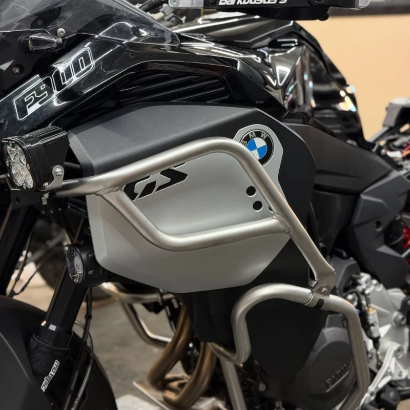 For BMW F900GS ADV Stainless Steel F 900 GS Adventure 2024-2026 Motorcycle Upper Engine Guard Bumper Crash Bar Frame Protector