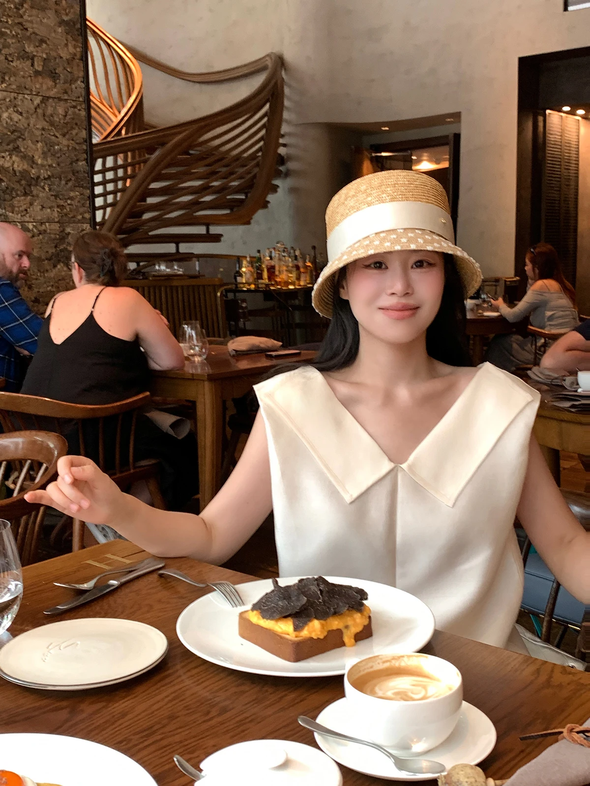 Elegant V-neck Wool Silk Vest And Skirt Set Women's Summer Fashion Outfit Sleeveless Stand-up Collar Business Casual Wear