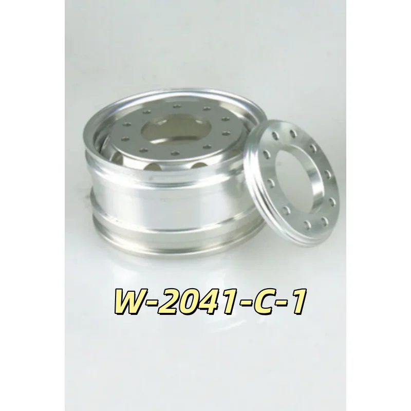 Accessories Metal Front Wheel Hub For LESU Flange Axles For Tamiyaya 1/14 RC Truck Remote Control Toy Th10257