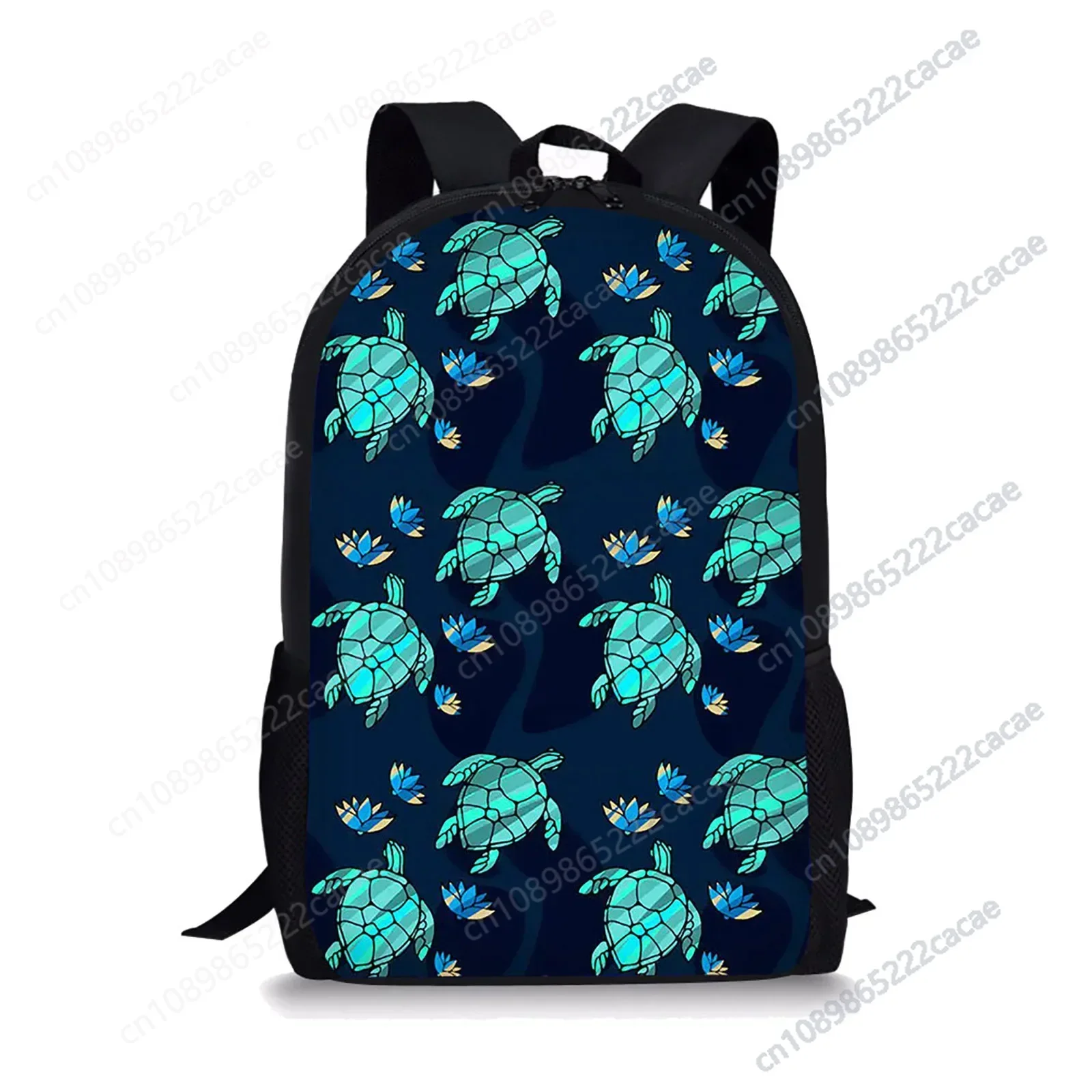 

Polynesian Turtle Printing Backpack For Teen Girls Cool Primary Student Kids Bagpack Personalized Children Rucksack