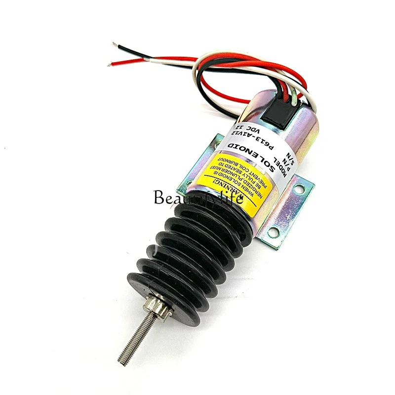 

JJ tool partsD513-A32V12 12V flameout solenoid valve 2001-12E2U1 excavator mechanical parts