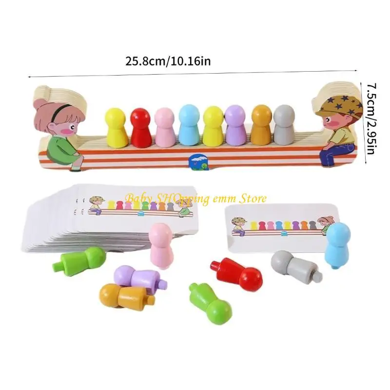 23GD幼稚園の色マッチングおもちゃの子供認知パズルゲームの手の協調のためのゲーム