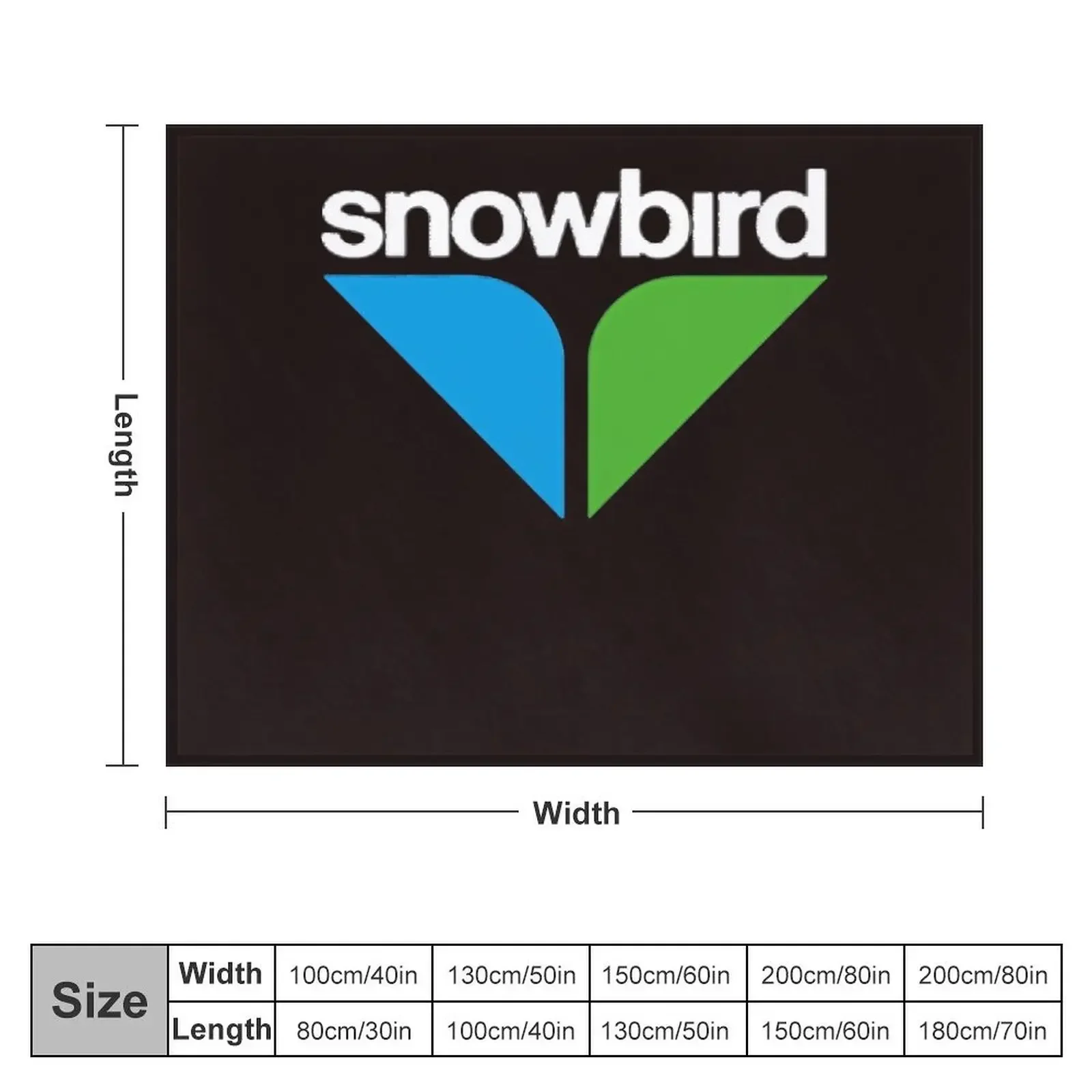 Snowbird Ski Resort Tourism Throw Blanket manga Sofa Bed Heavy Blankets