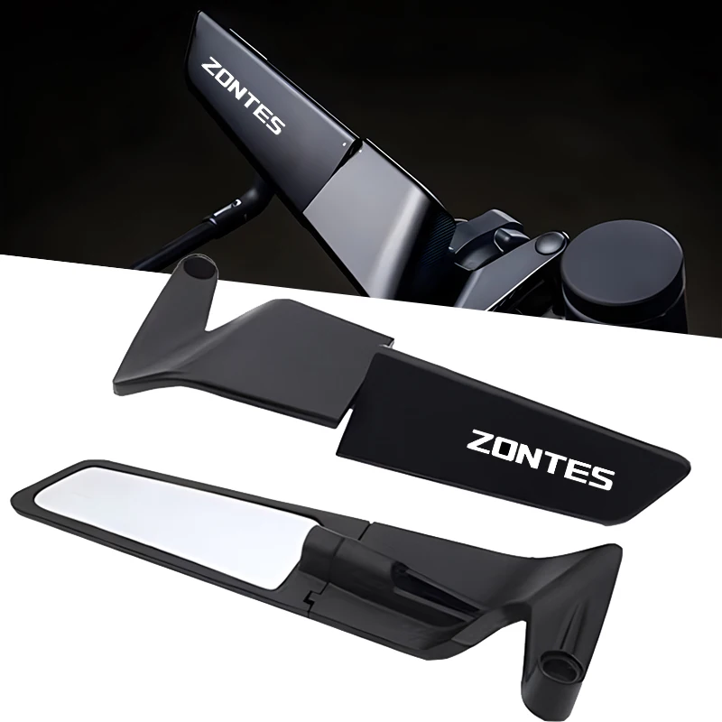 Per ZONTES G1 125 ZT125 G1 ZT125U ZT 125 U ZT 310R 310X ZT310R 310M Moto CNC Specchietto retrovisore Ala fissa Per ZONTES G1 125 Z
