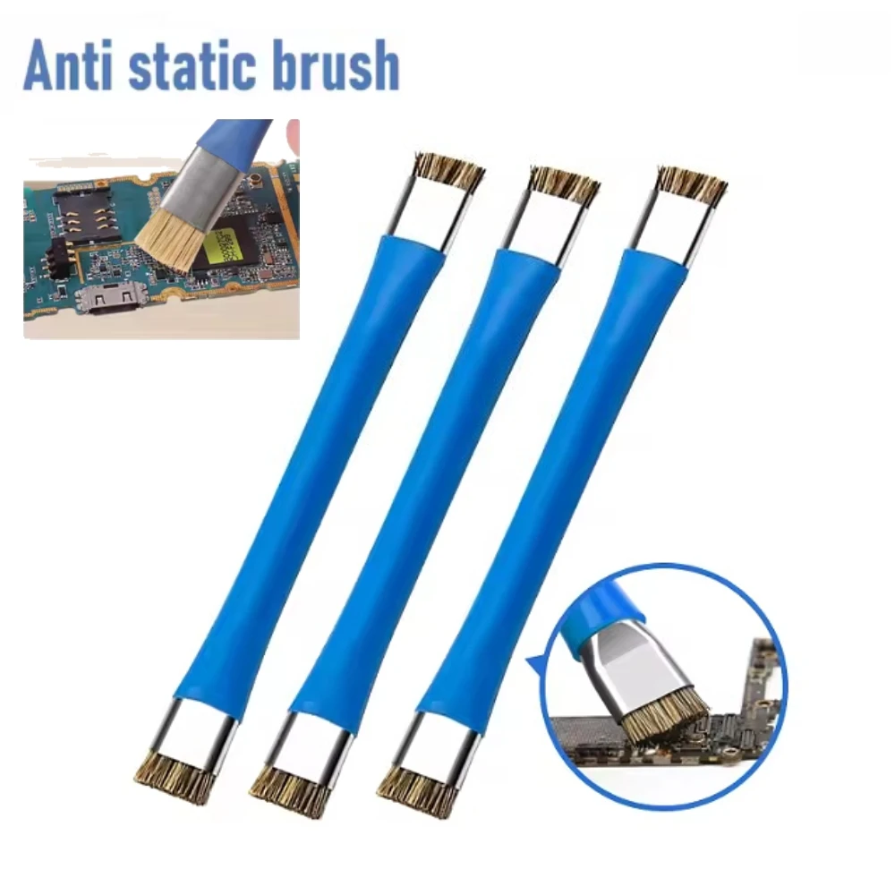 

Double-Head Cleaning Brush/Steel Brush For Mobile Phone iPad Computer Motherboard Circuit Board Cleaning Repair Tools