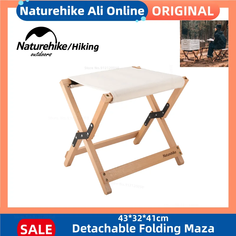 

Naturehike Folding Maza Outdoor Fishing Chair Sketch Stool Detachable Camping Chairs Portable Furniture Bearing Weight 100kg