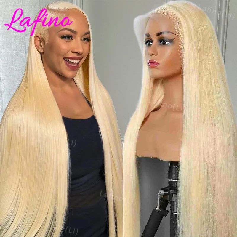 Blonde 613 Hd Lace Frontal Wig 13x6 13x4 Transparent Hd Lace Front Wig 30 Inch Brazilian Bone Straight Colored Human Hair Wigs