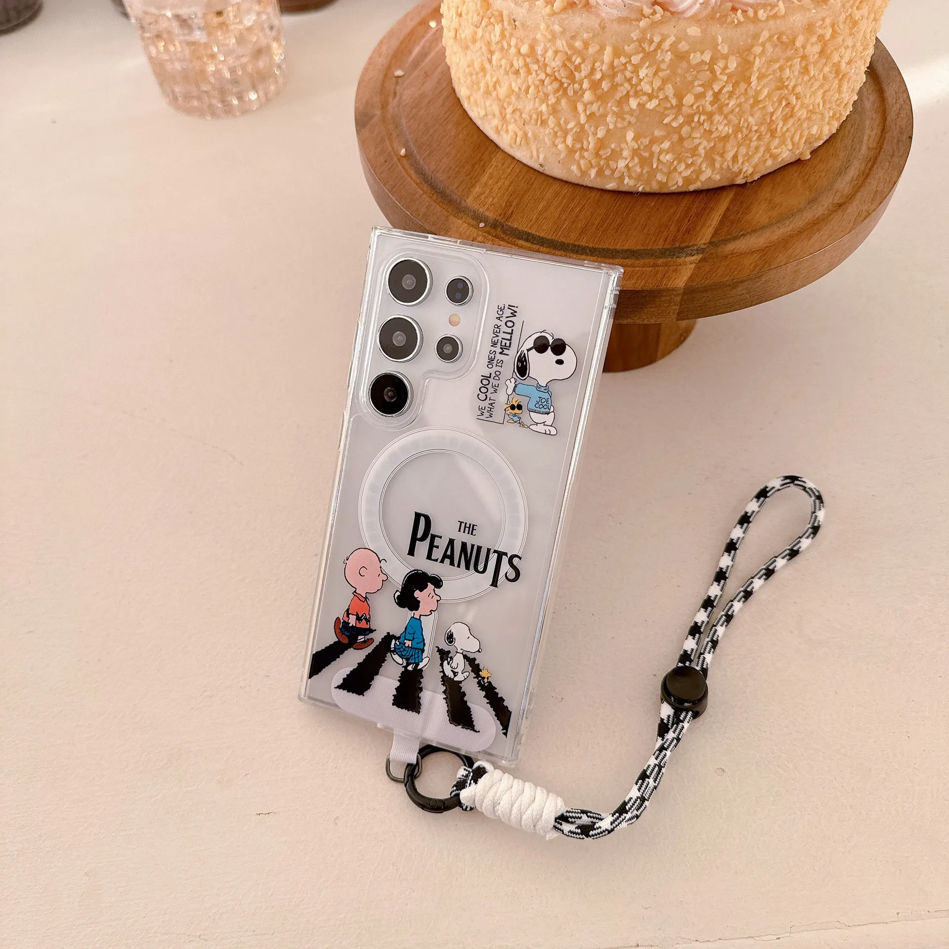 Cute Cartoon Snoopy Charlie Br - Phone Cases Brown ulasan dan harga