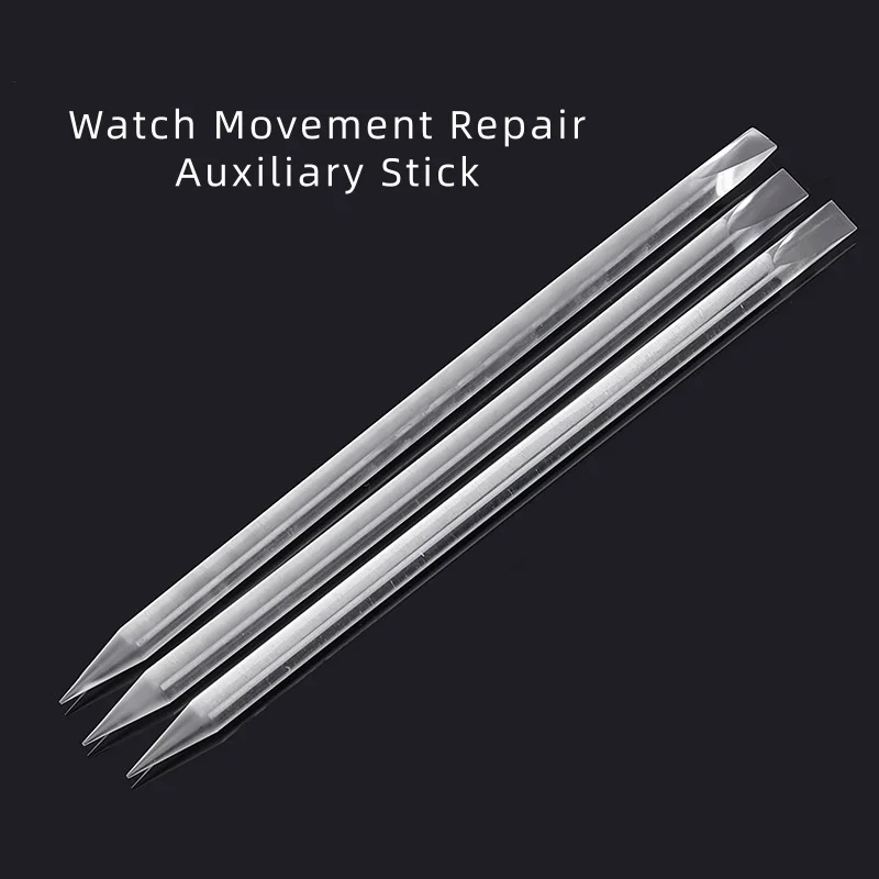 

Watch Dial Plastic Watch Repair Tool Watch Movement Repair Auxiliary Stick Removal Portable for Professional Movement Watchmaker