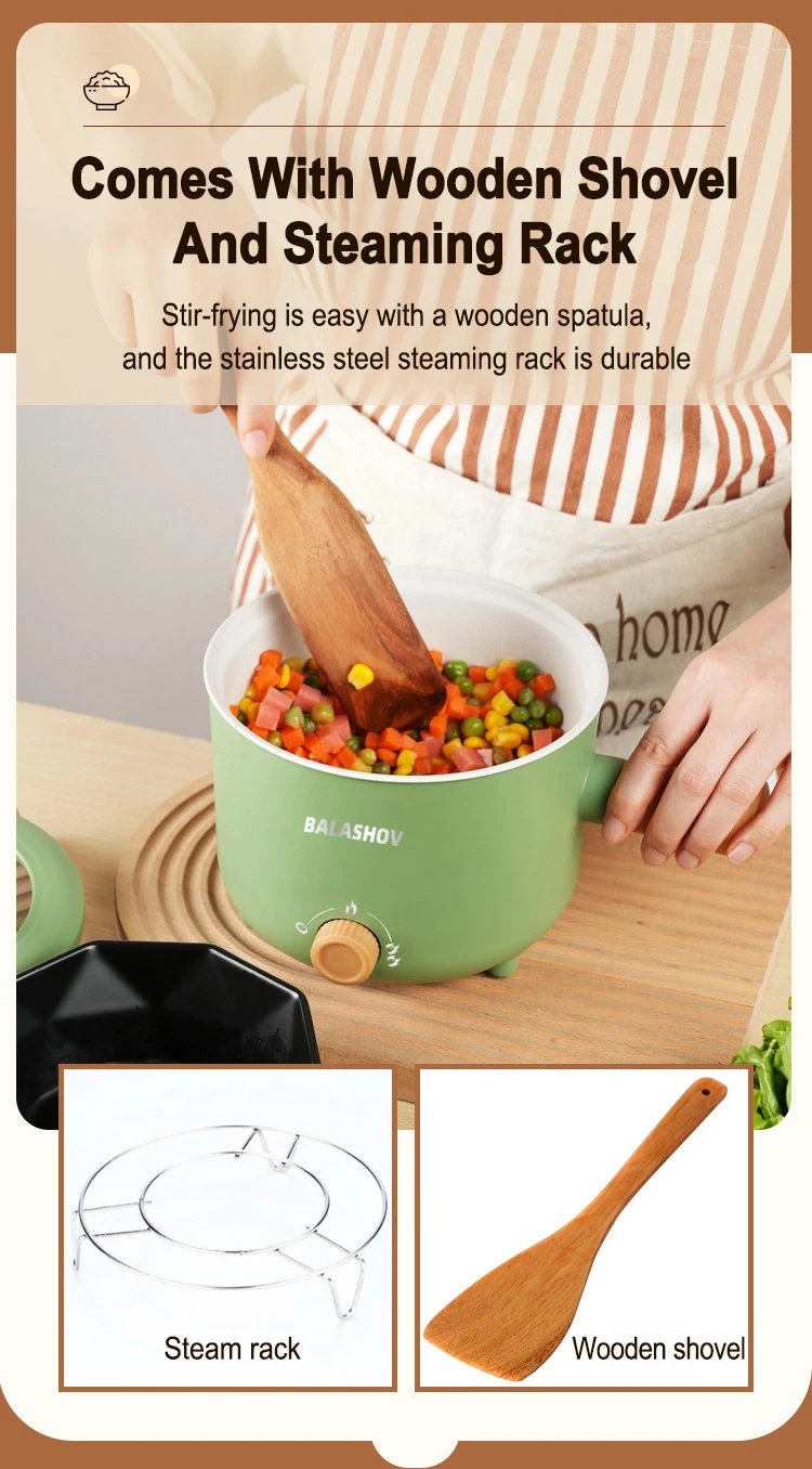 220V Elektrischer Reiskocher Multifunktionale Eintopfpfanne Antihaft-Kochgeschirr für die Küche Angebot Multicooker Hot Pot Haushaltsgerät – Detail 14