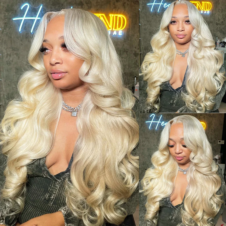 Smilegirl HD Transparent 13x6  613 Body Wave Honey Blonde Lace Frontal Human Hair Wig Brazilian 13x4 for Women view 5