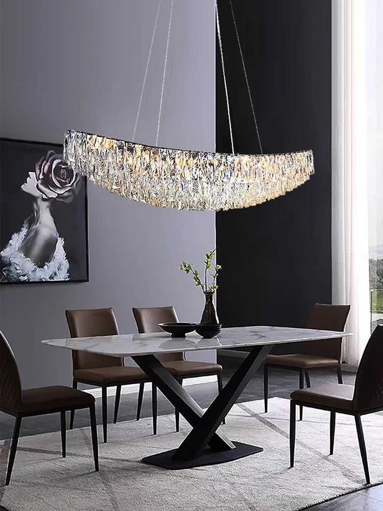 Light luxury Restaurant Pendant Lights Modern Designer Home Decor Lighting Fixture Hanging Lamp for Ceiling Dimmable LED Lustres