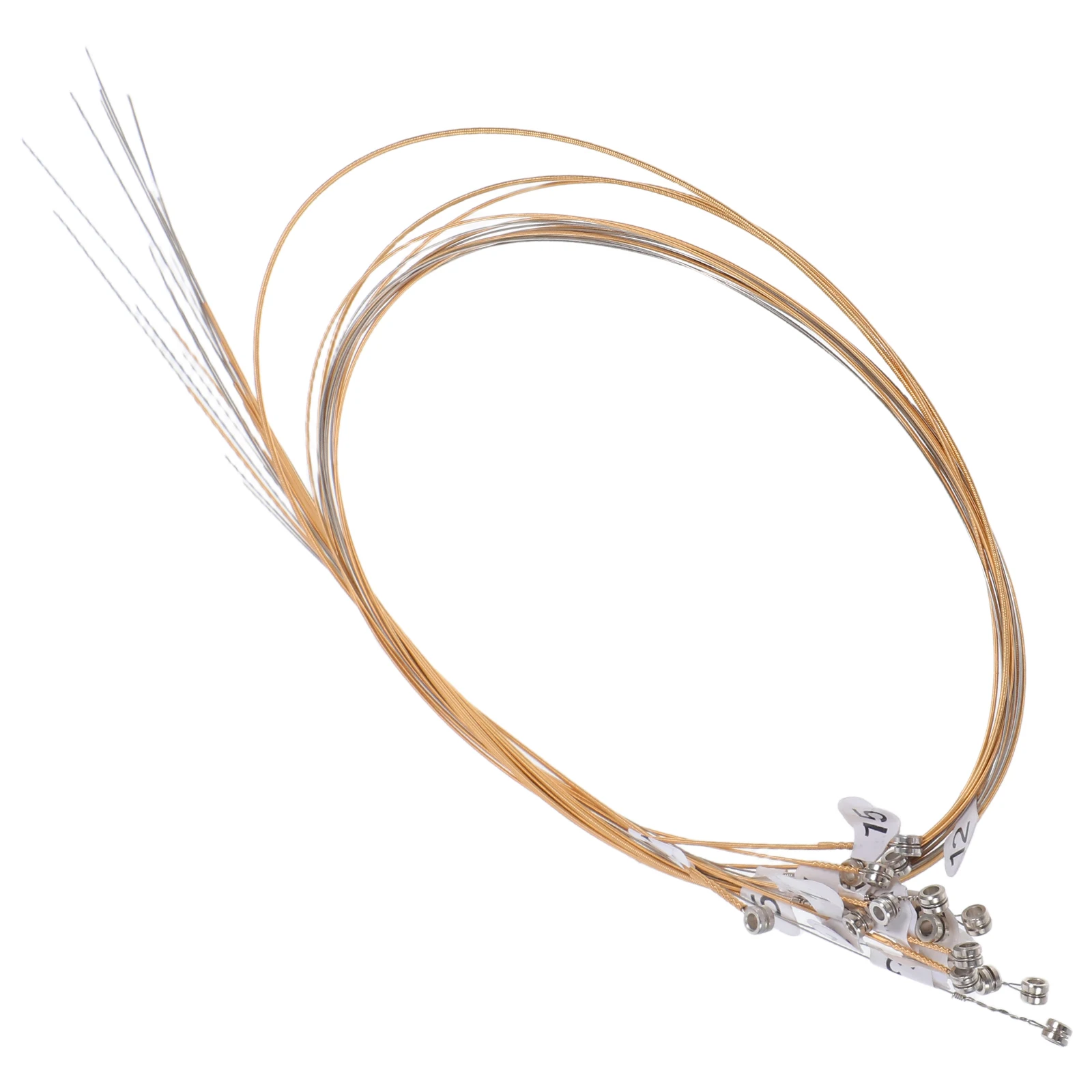 

Strings Instrument Part Musical Accessories Rivet Lyre Harp Accessory Steel Wire Fittings