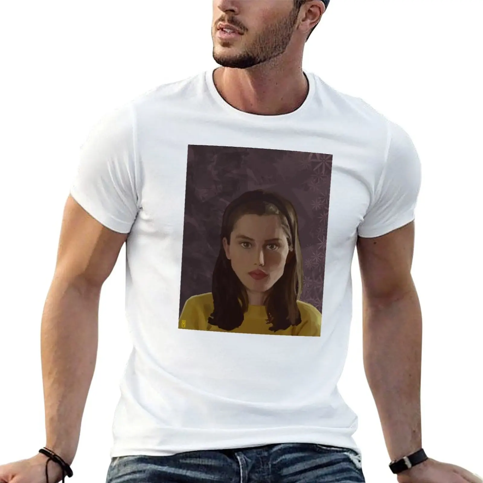 

Moaning Lisa Smile T-Shirt t shirts for man graphic tees man t shirts for men casual T-Shirt