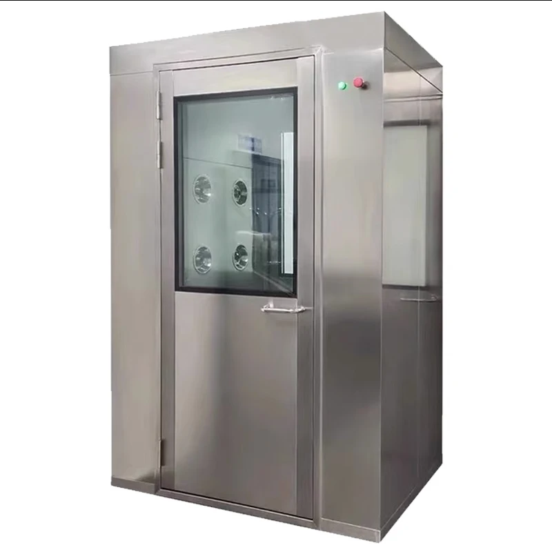COOFULL Customized Cargo/Person Air Shower Modular Clean Room Equipment GMP Standard Disinfection Function CE Approved