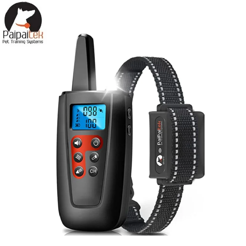 

Dog Training Collar,Dog Vibrating Collar With Remote Transmitter ,No Shock Dog Collar ,3300ft Range ,IPX7 Waterproof ,Dog Device