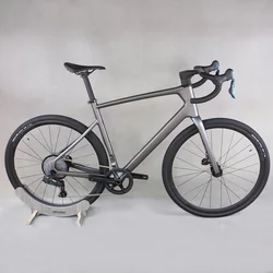 13 Speed Gravel Bike GR042 Wheeltop Gex Groupset Single Speed Full Bike Aluminum Wheelset 45/48/51/54cm Size