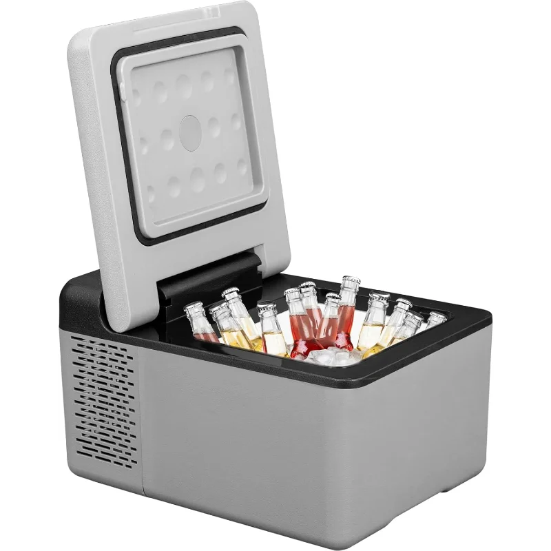 VEVOR 10 Quart 12 Volt Portable Mini Freezer Car Compressor Fridge Cooler