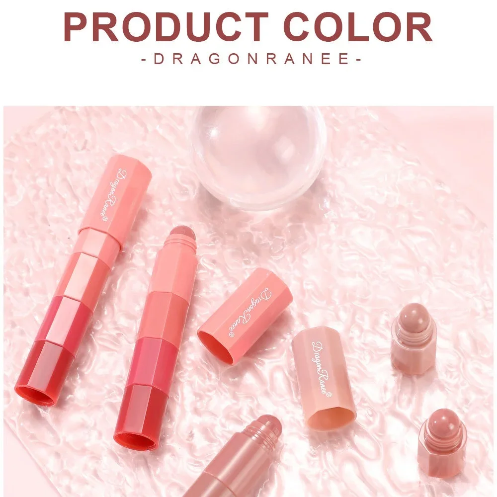 Dragon Ranee Mini Lipstick Set 4 Kleuren In 1 Matte Fluwelen Lipsticks Krijt Pen Kit Lipliner Waterdichte Langdurige Lip Make-up