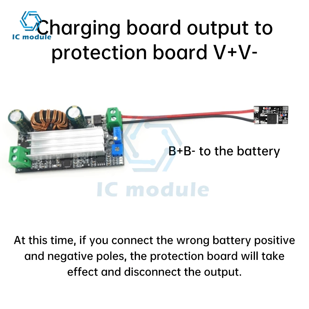 12A แบตเตอรี่ตัวเก็บประจุบวกและลบย้อนกลับการเชื่อมต่อป้องกัน 3 V-28 V 12A Anti-ย้อนกลับการเชื่อมต่อโมดูล