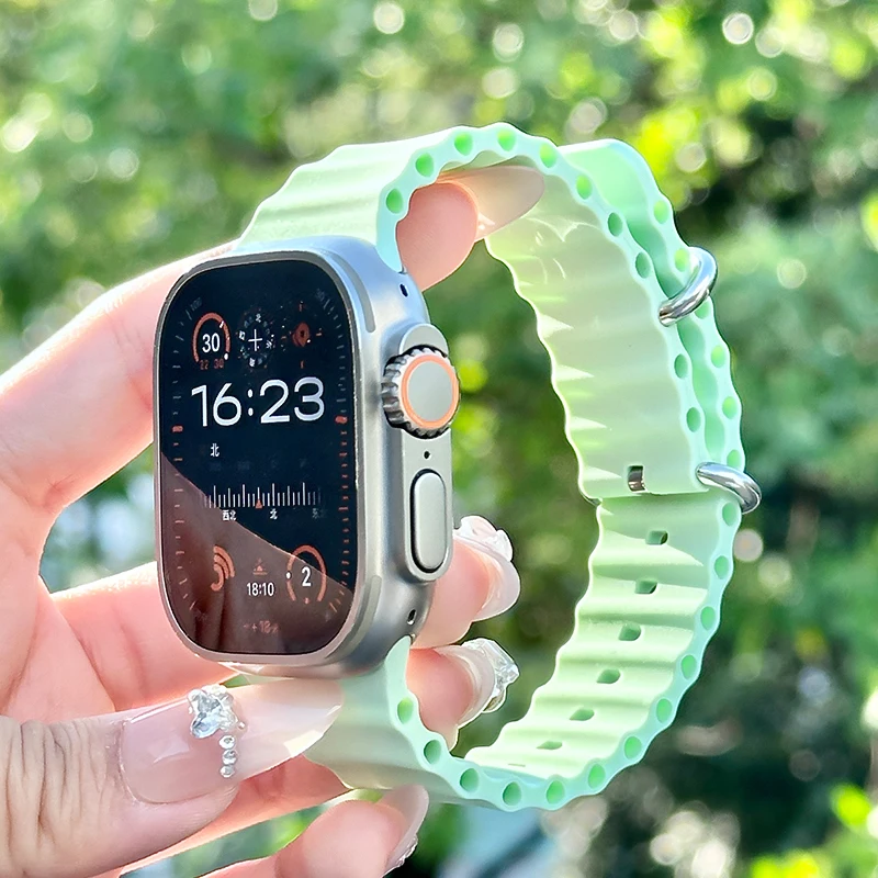 yZ[zApple Watch Ultra 3 2Ή I[Voh 49mm 45mm 46mm 42mm 44mm VRX|[cuXbg correa V[Y 11 10 9 7 8 6 SE3 Xgbv