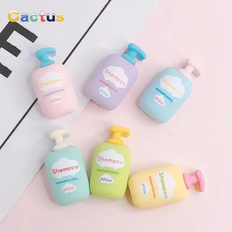 10Pcs/Set 1:12 Dollhouse Miniatures Supplies Shampoo Shower Gel Body Wash Dolls Bathroom Home Furniture Decor Pretend Play Toys