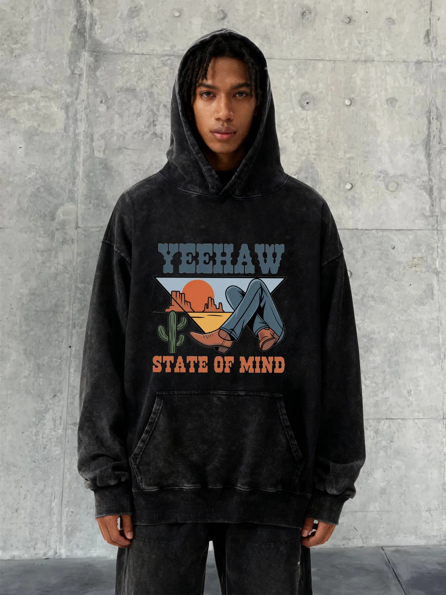 Yeehaw Print Man 40… - image