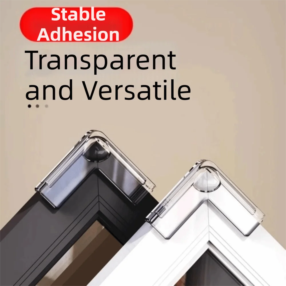 10 Stück transparente Möbeleckenschutz, vorgeklebte, selbstklebende, weiche Eckenschutz, kein Geruch, schützende Kanten, Sicherheitsstoßstangen
