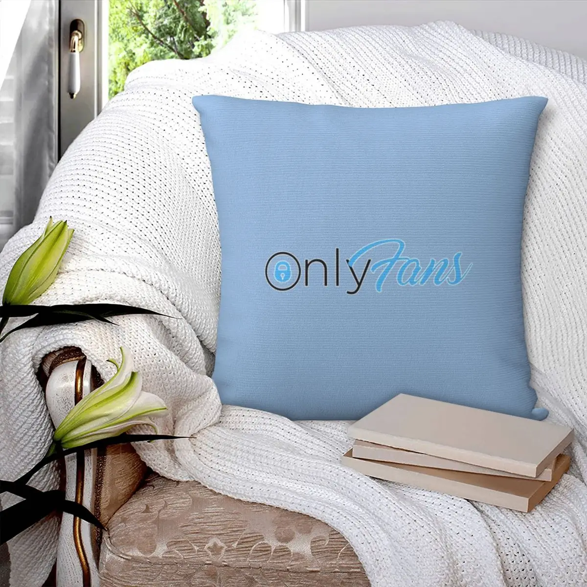 Onlyfans Square Pillowcase Pillow Cover Polyester Cushion Zip Decorative Comfort Throw Pillow for Home Living Room