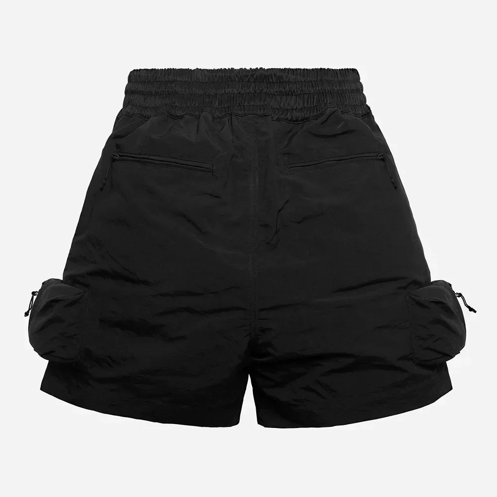 

2XL Multi-pocket Pants Comfortable Summer Shorts For Men Casual Five Point Solid Color Pattern Vacation Clothing
