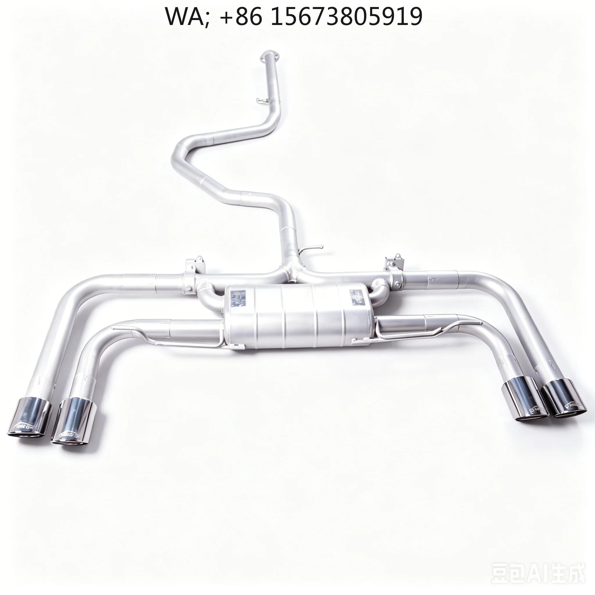 

For to the 2021-2025 GAC Trumpchi Empow R 2.0T SUS304 High Permance Mid Tail Catback Valvetronic Exhaust