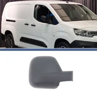 UXCELL Reemplazo de tapa de la cubierta del espejo del lado derecho del pasajero gris para Citroen Berlingo